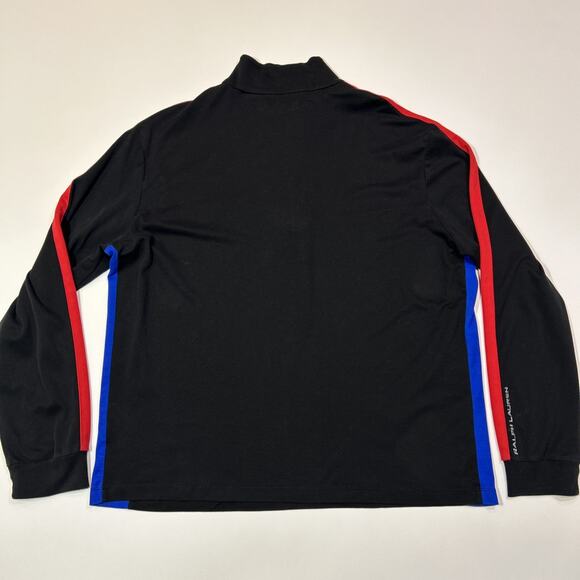 Polo Ralph Lauren Shirt Mens Size XL Pima Soft Touch Quarter Zip Pony - Picture 11 of 12